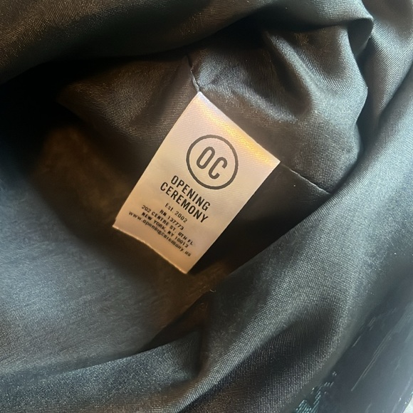 Opening Ceremony Black Top with Lead Design M - Picture 4 of 4